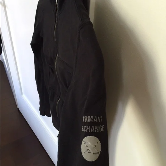Armani's Exchange logo hoodie, XS - Picture 2 of 4